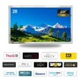 thumbnail image 4 of Soulaca 28 inches 4K webOS Bathroom Mirror Smart LED TV Waterproof IP65 ATSC Wi-Fi Bluetooth Voice Control New, 4 of 11