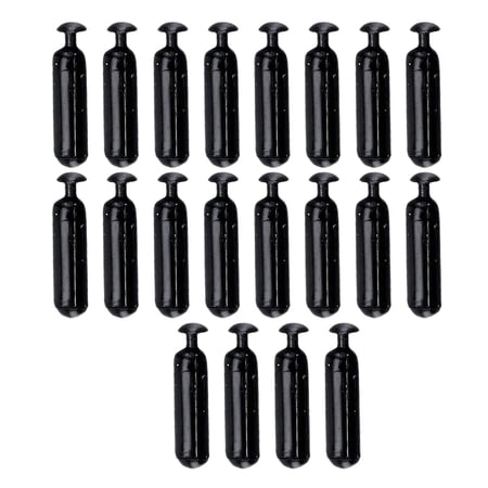 20Pcs Fly Tying Baits Making Accessories for Soft Lure Fly Fishing Lure Jig Rattle Insert Tube Sound Rattles Steel Beads