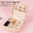 thumbnail image 4 of Necklace Holder, Elegant  Multi Purpose PU Leather Jewelry Box  for School, 4 of 8