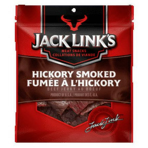 JACK LINK'S SMOKED HICKORY BEEF JERKY 80G, JL SMK HIC BEEF JERKY 80G