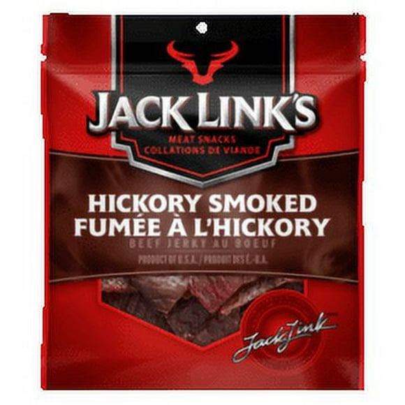 JACK LINK'S SMOKED HICKORY BEEF JERKY 80G, JL SMK HIC BEEF JERKY 80G