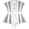 thumbnail image 5 of Women 24 Double Steel-Boned Longline Heavy Duty Waist Trainer Corsets, 5 of 5