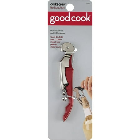

Goodcook-2 pcs Goodcook Waiter s Corkscrew Bottle Opener