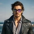 thumbnail image 2 of 2026 Polarized Fishing Sunglasses Outdoor Sports Glasses Lightweight Cycling One-piece Polarized Sunglasses Colorful Sunglasses Unisex, 2 of 7