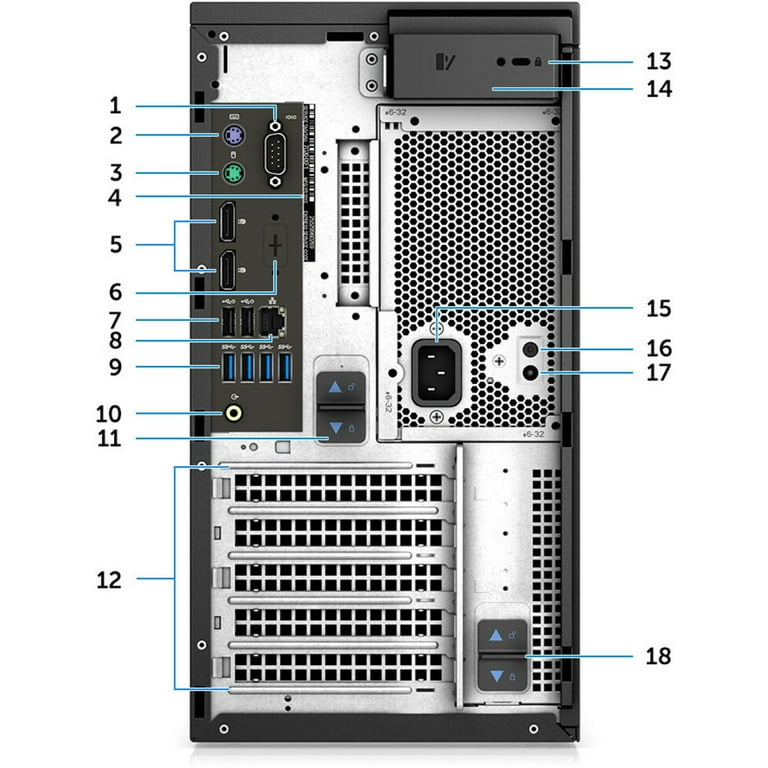 Dell Precision 3000 3630 Workstation, Intel Core i5 Hexa-core (6