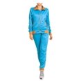 thumbnail image 1 of Ensemble de Survêtement 2 Pcs pour Femmes, Veste de Survêtement et Pantalon de Jogging, 1 of 4