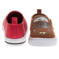 thumbnail image 5 of Disney Pixar Cars Boys Mismatched Slip On Canvas Sneakers Featuring Lightning McQueen (Little Kid), Red brown, Size: 9, 5 of 7