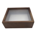 thumbnail image 1 of Vitrina de flores secas, caja de sombra de madera, marco de flores prensadas para obras de arte 7 pulgadas, 1 of 9