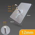 thumbnail image 3 of 10 piezas de pegatinas de tornillos sin perforaciones para colgar cuadros de pared, ganchos invisibles que no dejan marcas, ganchos para colgar cuadros de cocina y baño, 3 of 5