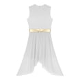 thumbnail image 4 of iiniim Robe de Danse Lyrique Brillante pour Femmes, Danse de Louange, Ballet, Danse Moderne Contemporaine, Robe de Performance, Blanc TTG, 4 of 5