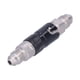 thumbnail image 1 of Conector de liberación rápida AN3, accesorio de conexión de aleación de aluminio para línea de freno, manguera de fluido de combustible y aceite, 1 of 8