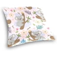 thumbnail image 3 of GZHJMY Cute Koala Pillow Cover 16 x 16 Inch, Soft Decorative Cushion Case Square Throw Pillow Cover for Sofa Living Room Couch Home Decor, 3 of 7