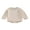 Beige, variant on Bagilaanoe Baby Boy Oversized Romper Sweatshirt Newborn Long Sleeve Bodysuits Letter Embroidery Pullover 3M 6M 12M 18M Infant Casual Tee Tops