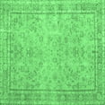 thumbnail image 1 of Ahgly Company Indoor Square Persian Emerald Green Traditional Area Rugs, 8' Square, 1 of 4