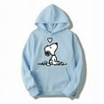 thumbnail image 1 of Chandail à Capuchon de Bande Dessinée Américaine Snoopy pour Femmes et Hommes, Chandail, Chandail en Molleton, 1 of 6