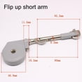 thumbnail image 1 of 1pc Support Rod Household Furniture Hardware Hydraulic Buffer Up-down Support Dressing Table 90°/105° Zinc Alloy Support Rod, 1 of 4