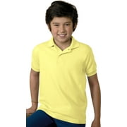 Hanes Boys School Uniform Cotton-Blend Jersey Polo (Little Boys & Big Boys)