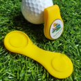 thumbnail image 2 of artículos deportivos Marcador magnético de pelota de golf con clip para sombrero de golf para calibración de posición (amarillo) FLhrweasw  Nuevo, 2 of 8