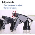 thumbnail image 4 of Botella pulverizadora de agua ajustable de 250 ml para limpieza de plantas y cabello, recargable, de plástico blanco., 4 of 5