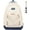 Whiteblue, variant on Casual Backpack for Women Men Fashion Big Capacity Aesthetic Backpacks Waterproof Travel Bag Cute Daily Use Daypack (WhiteBlue)