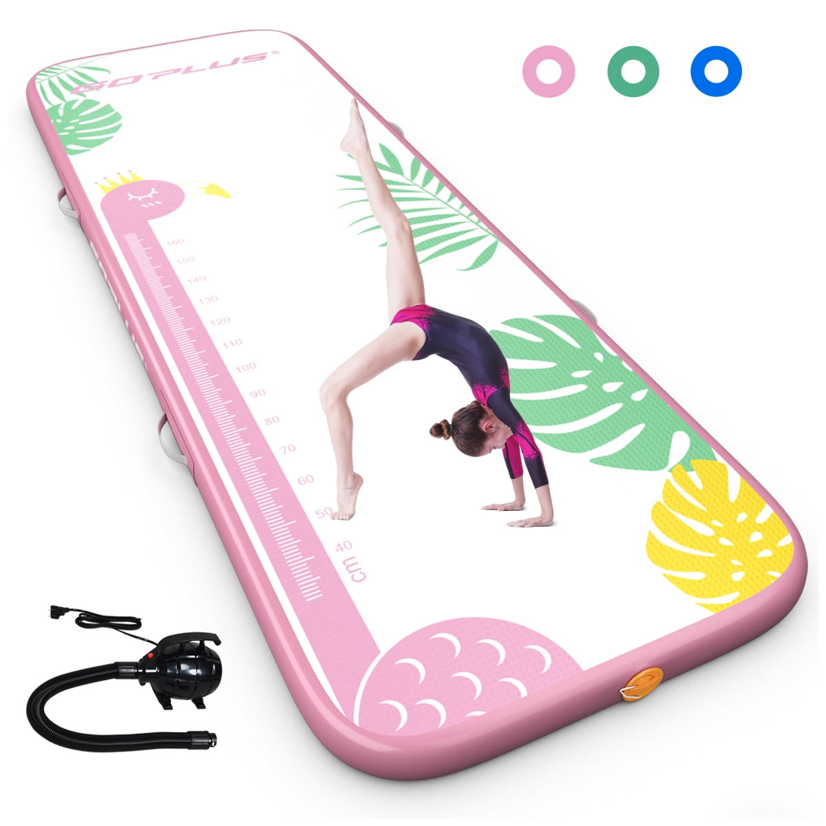 GoFun Air Track Inflatable 10x33FT Gymnastics Mat Air Floor