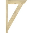 thumbnail image 3 of Ekena Millwork 6"W x 22"D x 34"H Traditional Rough Sawn Traditional Outlooker, Douglas Fir, 3 of 4