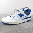 thumbnail image 4 of New Balance 550 Mens Size 7 Shoes Low Top White Blue Leather Lace Up Athletic, 4 of 6