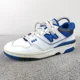 thumbnail image 4 of New Balance 550 Mens Size 7 Shoes Low Top White Blue Leather Lace Up Athletic, 4 of 5