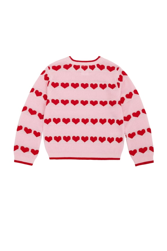 Toddler Valentine's Day Heart Sweater, Sizes 12M-5T