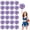 Blue+Red+White, variant on Pom Poms Cheer 22 Pieces, Cheerleading Pompoms Handheld Squad Set for Sports Team, Party, Festival, Adults Kids, Easy Fluff Design