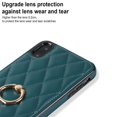 thumbnail image 3 of iPhone 14 /13 /12 /11 Plus Pro Max Mini XR XS MAX 7Plus 8Plus Case,Soft TPU Leather Back Case With Ring Holder Stand Cheap and fine, 3 of 5