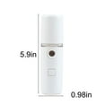 thumbnail image 3 of Mist Sprayer, Usb Rechargeable Facial Mister, Portable Mini Hydrating Face Mist Spray with Big Water Tank for Dry and Oily Skin, Handheld Skin Care Device for Deep Moisturizing and Makeup Safe, 3 of 8