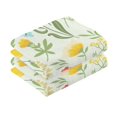 thumbnail image 2 of Bath Hand Towel 2 Pcs Spring Flowers Absorbent Face Towel Soft Breathable Cotton Towel Set for Bathroom Kitchen Hotel Spa Gift Decor, 2 of 8