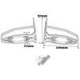 thumbnail image 2 of Motorcycle Turn Signal Protector Front and Rear Grille Guard Cover for BMW-R1250GS R1200GS LC ADV F750GS F850GS, Yellow, 2 of 5
