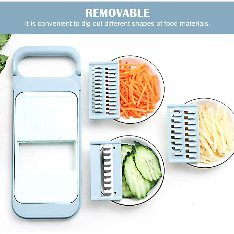 HTAIGUO 4 In 1 Vegetable Slicer, Cheese Grater, Citrus Onion
