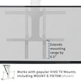 thumbnail image 3 of VIVO White Vertical VESA Extender Kit for TVs w/ Low VESA, Hardware Included, 3 of 8
