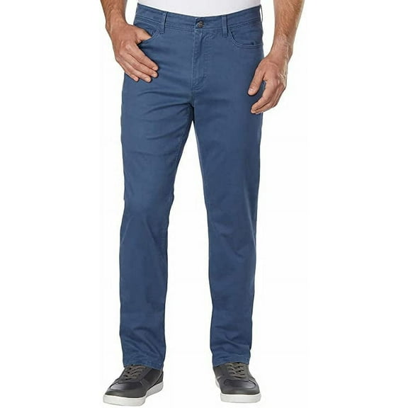 English Laundry Men's Twill 5 Pocket Pant (Dark Denim, 30W x 30L)