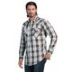 thumbnail image 2 of Camisa Regular Fit Manga Larga Wrangler Hombre 735 Blanco M, 2 of 5