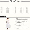 thumbnail image 3 of Endives Women's Shirts Summer Fashion Solid Color One Neck Strapless Waist Long Dress For Women, 3 of 7