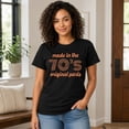 thumbnail image 2 of Made in the 70s Original Parts Women's Graphic T-Shirt, Funny Birthday Tee, 2 of 9