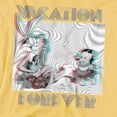 thumbnail image 2 of Looney Tunes Vacation Forever Women's T Shirt, Banana, X-Large, 2 of 6