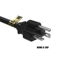 thumbnail image 2 of Cable Leader 1ft Heavy-Duty NEMA 5-20P to NEMA 5-20R 12AWG Extension Power Cord, 2 of 6