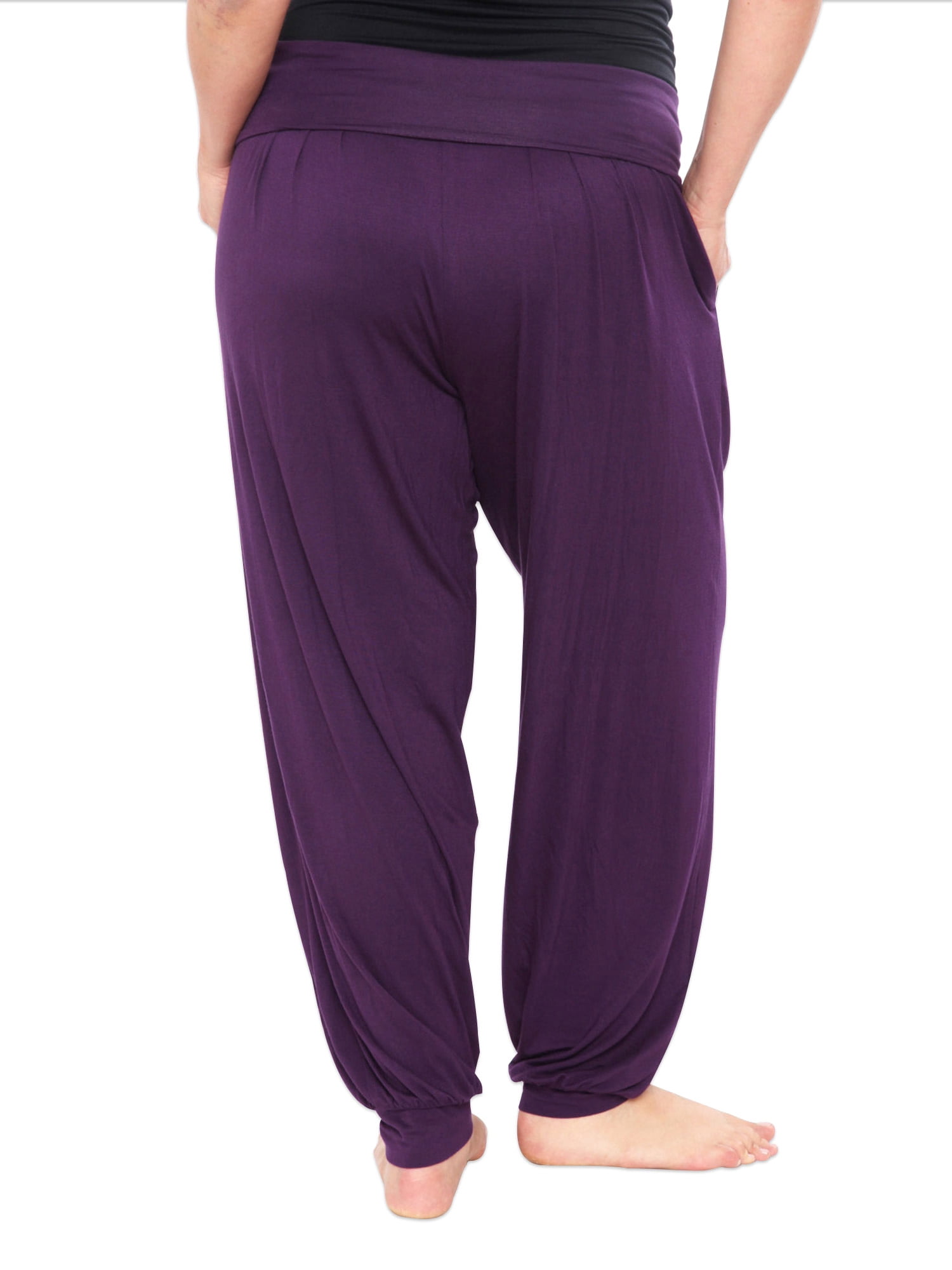 women's plus size harem pants