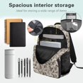 thumbnail image 4 of KUIFORTI Duck Camo Kids Bookbag Comfortable Lightweight Girls School Backpack with Multiple Organizer Pockets Side Pockets for Kids Teens Elementary Middle School, 4 of 7