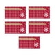 thumbnail image 2 of 50 bolsas reutilizables para envolver regalos, con cordón, para decoración navideña y galletas Estilo F, 2 of 8