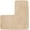 Beige, variant on L-Shaped Bath Mat Bathroom Floor Rug Water Absorbent Soft Bath Rugs Non Slip Corner Shower Mat Washable Carpet for Square Shower(Black)