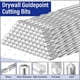thumbnail image 2 of 50 Pieces Drywall Drill Bits Pilot Point Cutting Drill Bits Diameter Drywall Router for Spiral Saws (5/32 Inch), 2 of 5