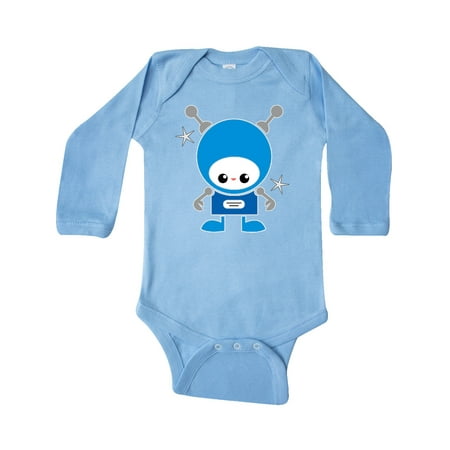 

Inktastic Space Robot Boy Astronaut Gift Baby Boy Long Sleeve Bodysuit