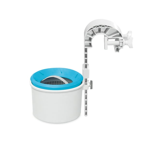 how to put a skimmer on an above ground pool