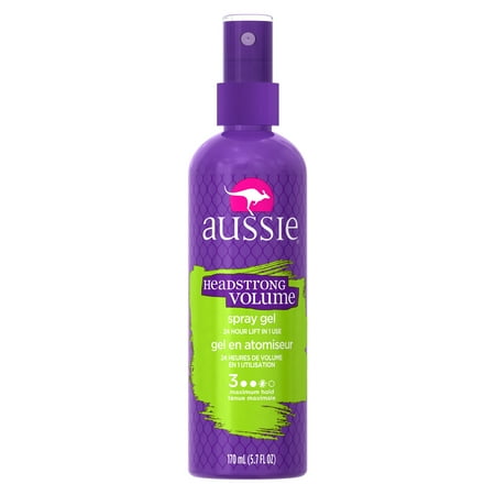 Aussie Headstrong Volume Spray Hair Gel, 5.7 Fl Oz